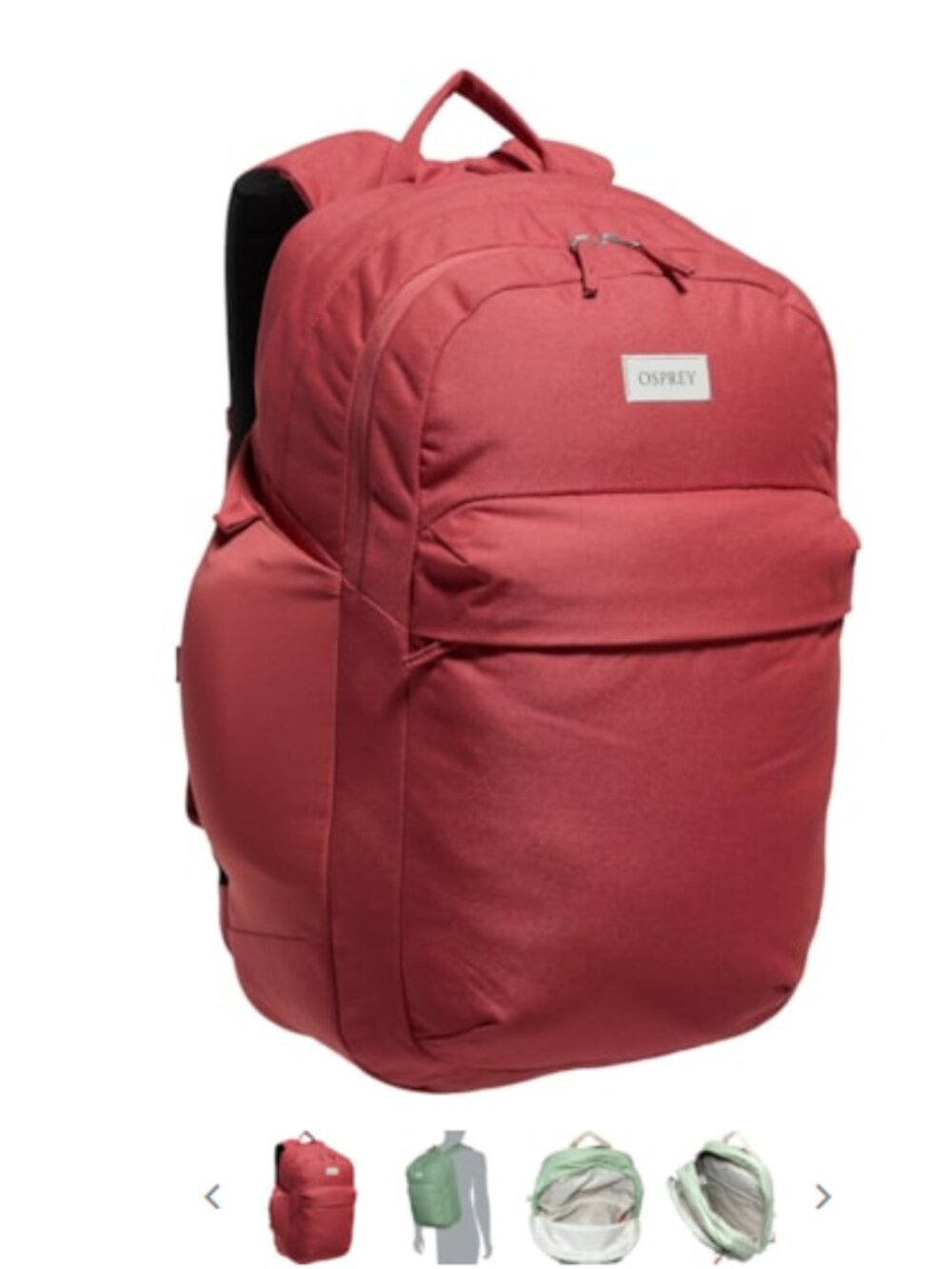 Osprey Extra Large Arcane 28 L Daypack Red Heather NWT Backpack Pack Bag Travel